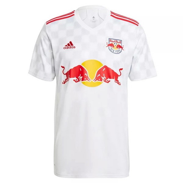 Tailandia Camiseta Red Bulls 1ª Kit 2021 2022 Blanco